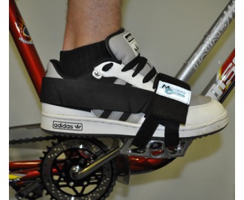 Special Needs Platform pedal + velcro straps 